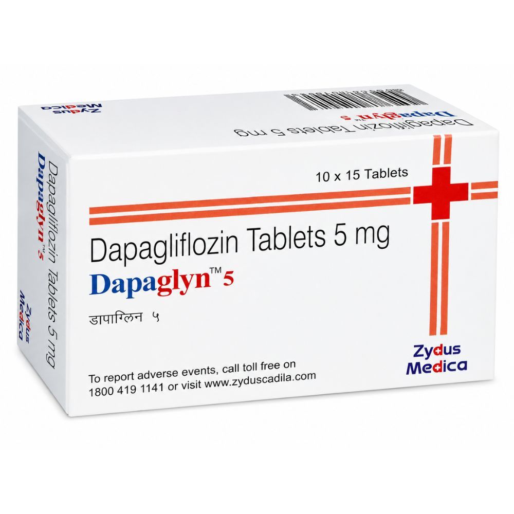 Dapaglyn 5mg Tablet 15's