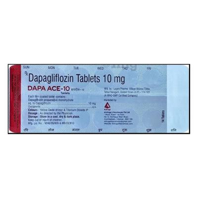 Dapa Ace 10mg Tablet view 3