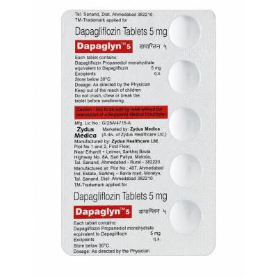 Dapaglyn 5mg Tablet 15's view 4