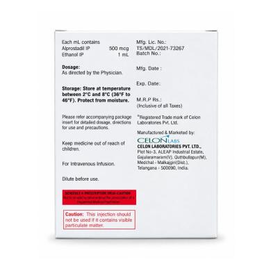Prostacel 500mcg Injection view 3